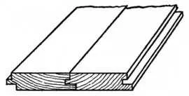 Tongue & groove joint