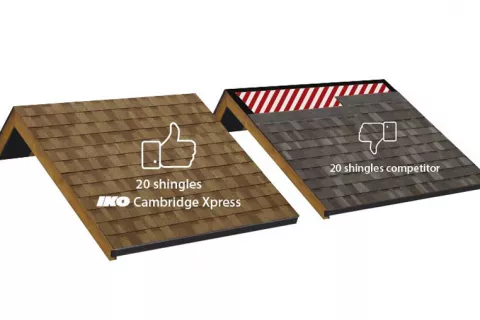 Cambridge Xpress comparison shingles competitor