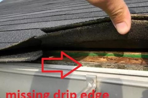 Install drip edge flashing at the eaves roofer mistakes