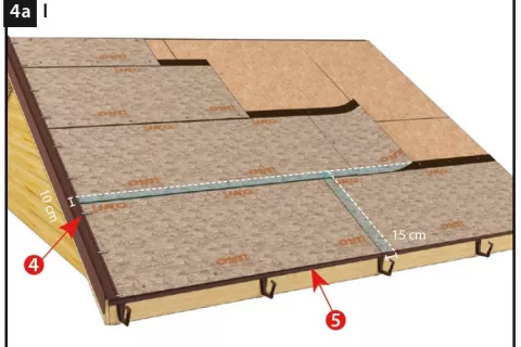 application underlayment shingle 1