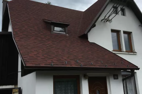 eternitova strecha po rekonstrukci sindelem Cambridge Xtreme 9,5° 55