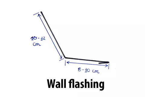 Drawing Wall Flashing