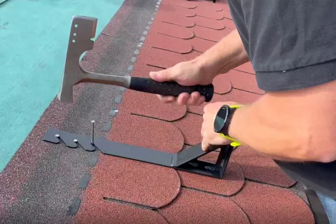 Installing IKO Roof Bracket