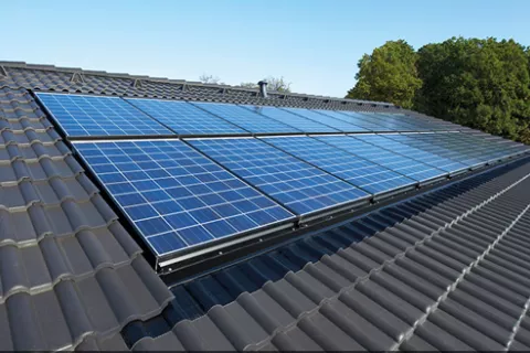 Roof-integrated photovoltaic panels