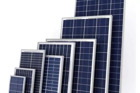Different types of photovoltaic panels