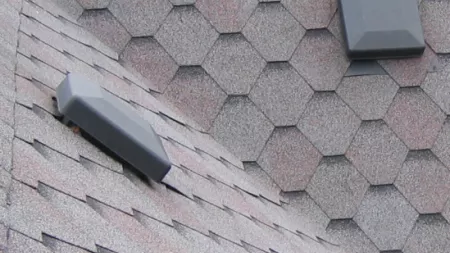 Armourvent Standard Black on roof