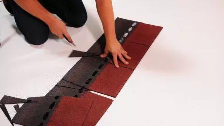 Cutting hips and ridges from Superglass