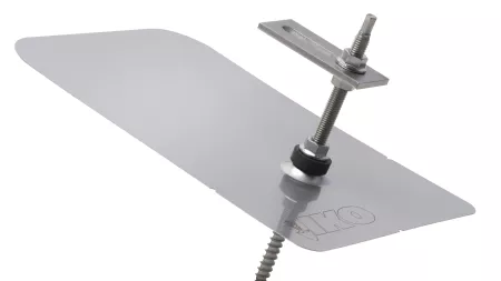 Solar mounting set for shingle roof