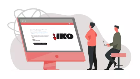 IKO online warranty system image